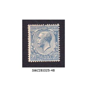 Stamps from GREAT BRITAIN - 1912 2½d KGV SG#371 - 1V - MINT HINGED