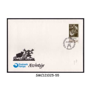 Cover from FAROE ISLANDS - 1984 FAIRY TALES - FDC