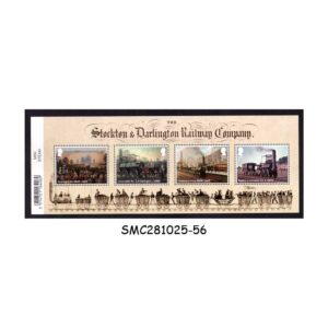 Stamps from GREAT BRITAIN - 2025 STOCKTON & DARLINGTON RAILWAY COMPANY - MIN. SHEET MNH