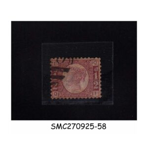 Stamps from GREAT BRITAIN - 1858-70 1/2d QV SG#48 RED - USED