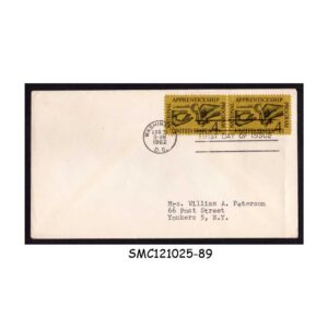 Cover from UNITED STATES USA - 1962 NATIONAL APPRENTICESHIP PROGRAM - FDC