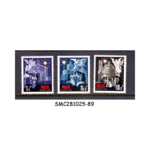 Stamps from MALTA - 1970 CHRISTMAS - 3V - MINT NH