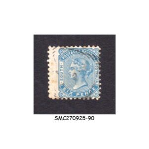 Stamps from SOUTH AUSTRALIA - 1896 6d QV SG#194 - 1V - USED