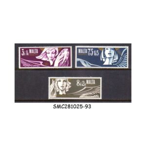 Stamps from MALTA - 1972 CHRISTMAS - 3V - MINT NH