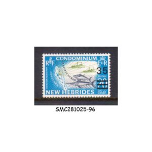 Stamps from NEW HEBRIDES - 1970 DEFINITIVE SURCHARGED SCOTT#160 - MINT NH
