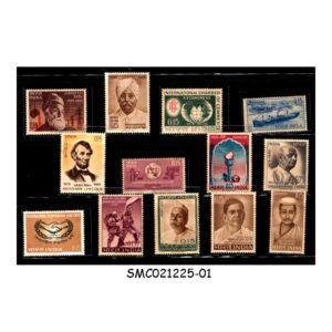 Stamps from INDIA - 1965 INDIA YEAR UNIT - 13V COMPLETE - MINT NH