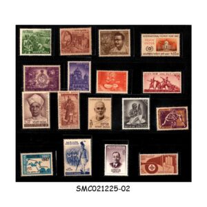 Stamps from INDIA - 1967 INDIA YEAR UNIT - 17V COMPLETE - MINT NH