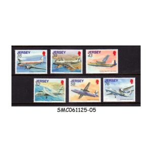 Stamps from JERSEY - 2009 AVIATION HISTORY X - 6V - MINT NH