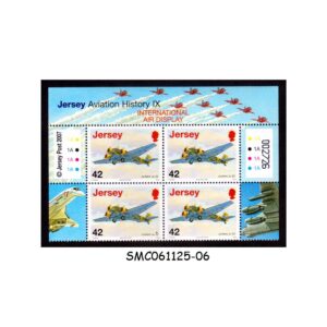 Stamps from JERSEY - 2007 AVIATION HISTORY IX - TRAFFIC LIGHT BLOCK OF 4 - MINT NH