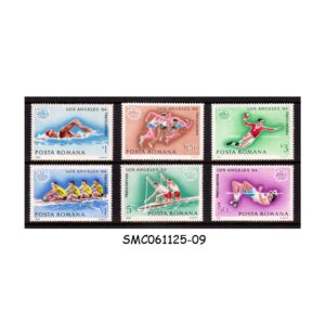 Stamps from ROMANIA - 1984 SUMMER OLYMPIC GAMES, LOS ANGELES - 6V MINT NH