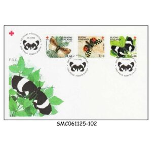 Cover from FINLAND - 1992 BUTTERFLY / INSECTS - FDC
