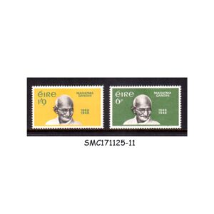 Stamps from IRELAND - 1969 BIRTH CENTENARY OF MAHATMA GANDHI - 2V - MINT NH