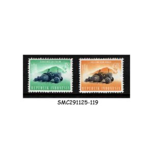 Stamps from INDONESIA - 1963 FREEDOM FROM HUNGER - 2V - MINT NH