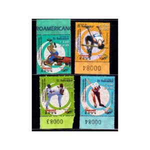 EL SALVADOR - 2005 STUDENTS SPORTS GAMES - 4V - MINT NH