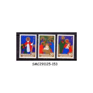 Stamps from LIECHTENSTEIN - 1981 CHRISTMAS - 3V MINT NH