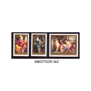 Stamps from LIECHTENSTEIN - 1976 RUBENS PAINTINGS SCOTT#595-597 - 3V - MINT NH