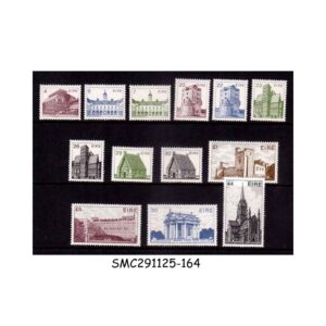 Stamps from IRELAND - 1982-1990 IRISH ARCHITECTURE DEFINITIVES series 13V - MINT NH