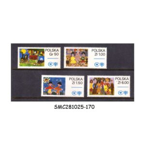 Stamps from POLAND - 1979 INTERNATIONAL YEAR OF THE CHILD - 4V - MINT NH