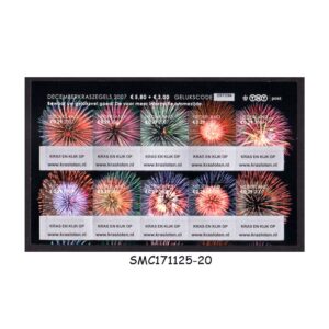 Stamps from NETHERLANDS - 2007 DECEMBER STAMPS FIREWORKS - 10V SELF-ADHESIVE STAMPS MNH