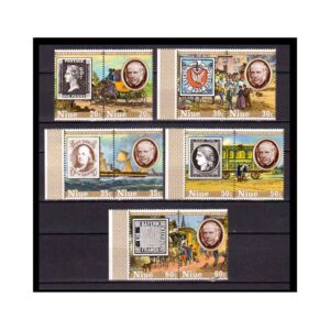 NIUE - 1979 DEATH CENTENARY OF ROWLAND HILL 10V MINT NH