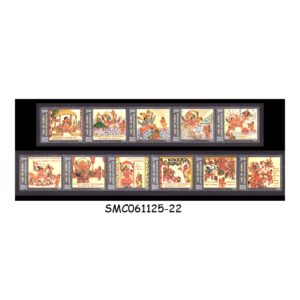 Stamps from INDIA - 2009 JAYADEVA & GEETAGOVINDA - 11V - MINT NH