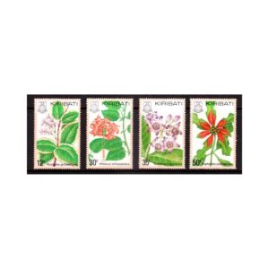 KIRIBATI - 1981 FLOWERS / FLOWER - 4V MINT NH