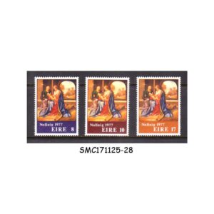 Stamps from IRELAND - 1977 CHRISTMAS  SCOTT#423-425 - 3V MINT NH