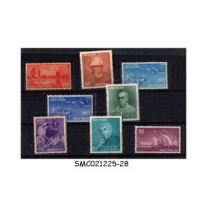 Stamps from INDIA - 1958 INDIA YEAR UNIT - 8V COMPLETE - MINT NH