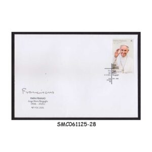 Cover from CROATIA - 2025 TRIBUTE TO POPE FRANCIS - FDC