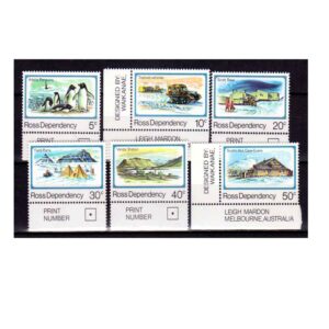ROSS DEPENDENCY - 1982 DEFINITIVE - 6V MNH