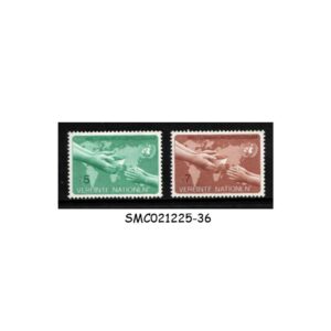 Stamps from UNITED NATIONS AUSTRIA - 1983 WORLD FOOD PROGRAM - 2V - MINT NH