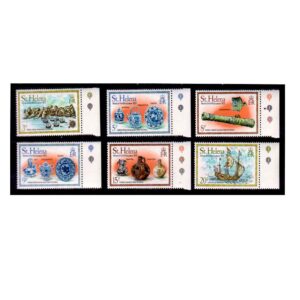 ST. HELENA - 1978 WRECK OF THE WITTE LEEUW / SHIP - 6V MINT NH