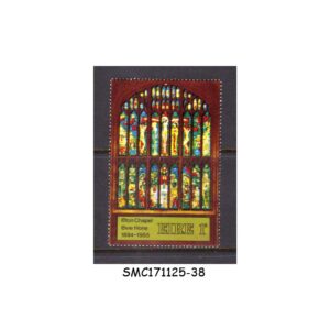 Stamps from IRELAND - 1969 CONTEMPORARY IRISH ART / ETON CHAPEL STAINED-GLASS  SCOTT#274 - 1V MINT NH