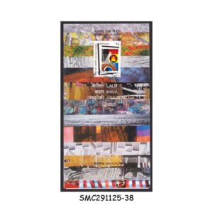 Stamps from INDIA - 2010 LALIT KALA AKADEMI - BROCHURE - FDI