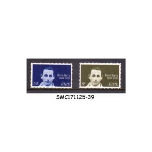 Stamps from IRELAND - 1970 50th DEATH ANNIV. OF KEVIN BARRY  SCOTT#288-289 - 2V MINT NH