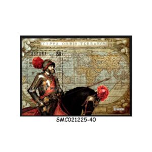 Stamps from SPAIN - 2000 500th BIRTH ANNIVERSARY OF CHARLES V, CARLOS OF SPAIN - MIN. SHEET MINT NH