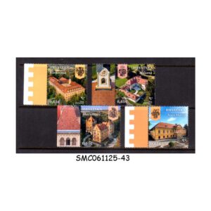 Stamps from CROATIA - 2025 CASTLES OF CROATIA - 4V - MINT NH