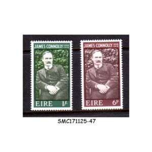 Stamps from IRELAND - 1968 BIRTH CENTENARY OF JAMES CONNOLLY (PATRIOT)  SCOTT#248-249 - 2V MINT NH