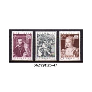 Stamps from AUSTRIA - 1971 ART TREASURES IN AUSTRIA SCOTT#894-896 - 3V - MINT NH