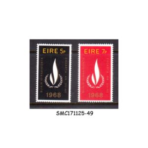 Stamps from IRELAND - 1968 INTERNATIONAL HUMAN RIGHTS YEAR  SCOTT#266-267 - 2V MINT NH