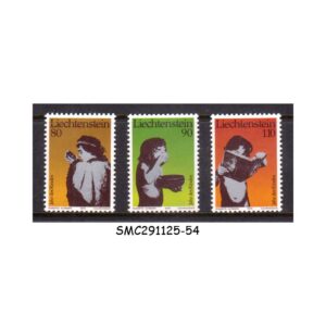 Stamps from LIECHTENSTEIN - 1979 INTERNATIONAL YEAR OF THE CHILD SCOTT#665-667 - 3V MINT NH