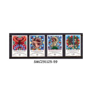 Stamps from LIECHTENSTEIN - 1978 SIGNS OF THE ZODIAC (3rd series) - 4V - MINT NH