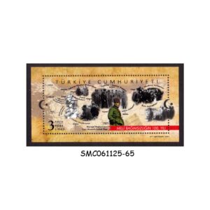 Stamps from TURKEY - 2021 CENTENARY OF NATIONAL INDEPENDENCE - MIN. SHEET MINT NH