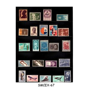 Stamps from INDIA - 1968 INDIA YEAR UNIT - 23V COMPLETE - MINT NH