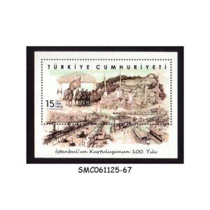 Stamps from TURKEY - 2023 CENTENARY OF ISTANBUL'S LIBERATION FROM ALLIED CONTROL - MIN. SHEET MINT NH