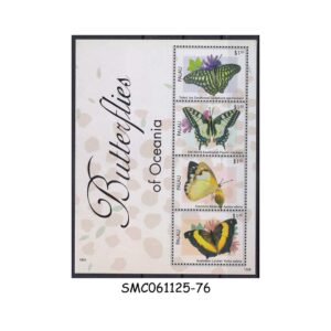 Stamps from PALAU - 2013 BUTTERFLIES OF OCEANIA - MIN. SHEET MINT NH