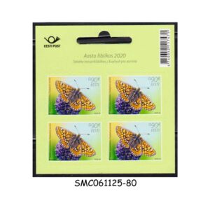 Stamps from ESTONIA - 2020 BUTTERFLIES OF THE YEAR - FULL PANE - MINT NH SELF-ADHESIVE