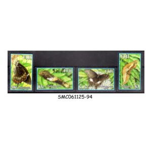 Stamps from FIJI - 2004 SWALLOWTAIL BUTTERFLIES OF FIJI / BUTTERFLY - 4V - MINT NH