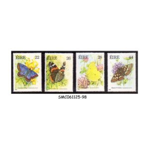Stamps from IRELAND - 1985 BUTTERFLIES / BUTTERFLY - 4V - MINT NH