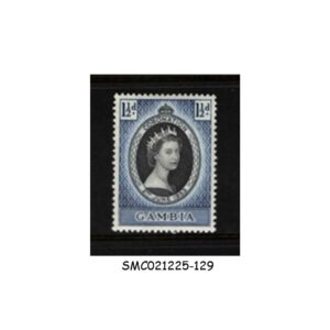 STAMPS FROM GAMBIA - 1953 QEII CORONATION IV MNH